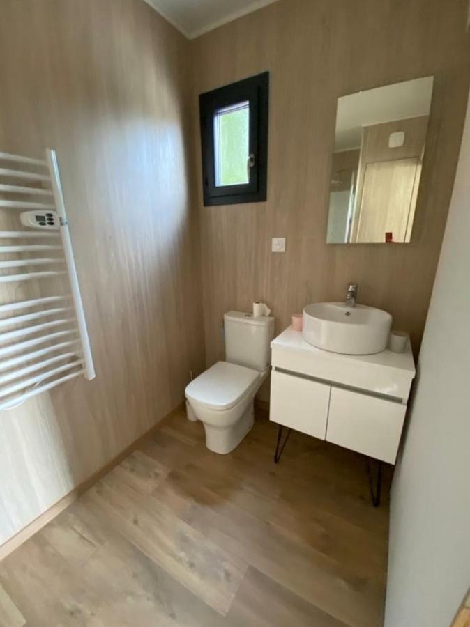 Duplex Atypique En Bois Entre Ville Et Verdures 拉沙佩勒-圣梅曼 外观 照片