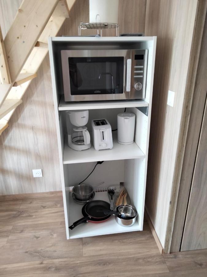Duplex Atypique En Bois Entre Ville Et Verdures 拉沙佩勒-圣梅曼 外观 照片
